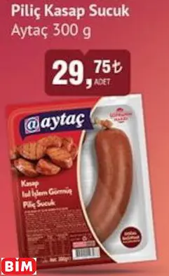 AYTAÇ	 PİLİÇ KASAP SUCUK